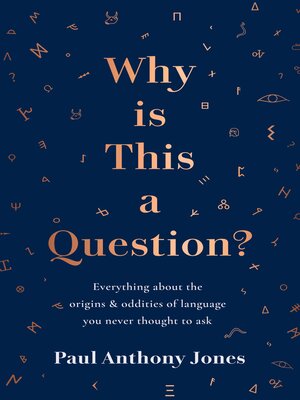 cover image of Why Is This a Question?